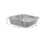 30 Pcs Tinfoil Liner Foil Baking 20.00x20.00x5.00cm Silver 2
