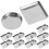 30pcs Empty Metal Round and Square Pans for Eyeshadow Makeup Palette 11