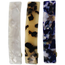 3pcs Hair Clips For Women Thick Prevent Blocking View Festival