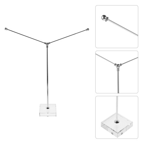 Transparent Crystal Flag Pole Mount Small Flag Holder 1pcs 2