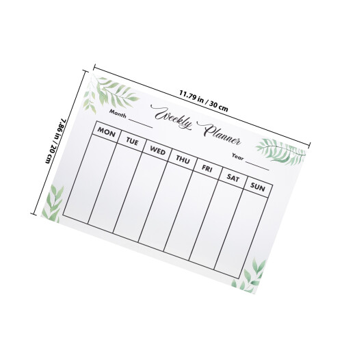 Message Board Rectangular Erasable 1set Office Desk Style 1