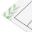 Message Board Rectangular Erasable 1set Office Desk Style 9