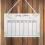 Message Board Rectangular Erasable 1set Office Desk Style 4