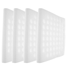 Quail Egg Organizer Wool Storage Container White 2sets