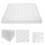Quail Egg Organizer Wool Storage Container White 2sets 6