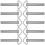 Music Stuff 10pack Silver Plastic Winding Keys For Jewelry Box 1