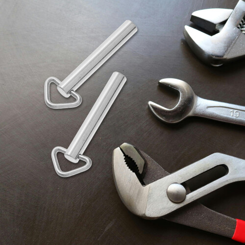 Music Stuff 10pack Silver Plastic Winding Keys For Jewelry Box 2