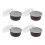 20 Aluminum Foil Ramekin Cups With Lids - 125ml 1
