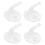 Worgeous 4 Pcs Multiple Converter Cup Lid Straw Child 11