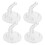 Worgeous 4 Pcs Multiple Converter Cup Lid Straw Child 1