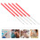Diy Beading Needles Plastic 10pcs 6x0.1in 3