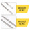Multipurpose Eyelash Comb Eyelash Lift Perm Tool Silver 2pcs 10