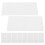 Wall Headboard Eva White 20pcs 3in 1.5in 1
