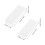 Wall Headboard Eva White 20pcs 3in 1.5in 3