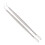 Multipurpose Eyelash Comb Eyelash Lift Perm Tool Silver 2pcs 7