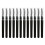 Eyelash Comb Eyelash Brush Black 12pcs For Travel 3