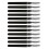 Eyelash Comb Eyelash Brush Black 12pcs For Travel 1