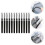 Eyelash Comb Eyelash Brush Black 12pcs For Travel 5