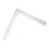 Raindrops Right Angle Ruler Plastic Pink Tailor Measuring Tool 1pack 1