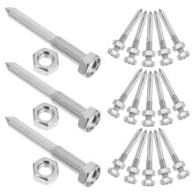 Nail 20 Pcs Lawn Aerator Tool Shoes Spikes For Snow Metal Man