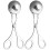 Practical Meatball Making Tool Kitchen Utensil Silver 2pcs 5