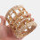 Handmade Straw Caps Light Yellow Rustic Decor 5pcs 4