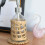 Handmade Straw Caps Light Yellow Rustic Decor 5pcs 5