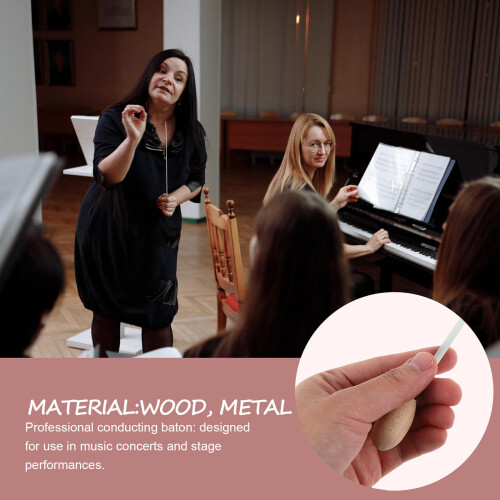 Conducting Stick Wood 1pack 14.4x0.8x0.8in 2