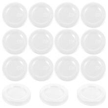 Reusable Non-Metallic Glass Bottle Lids Pe 32set