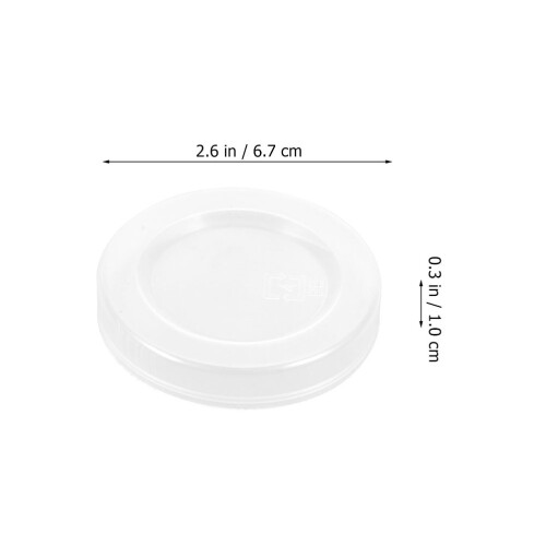 Reusable Non-Metallic Glass Bottle Lids Pe 32set 2