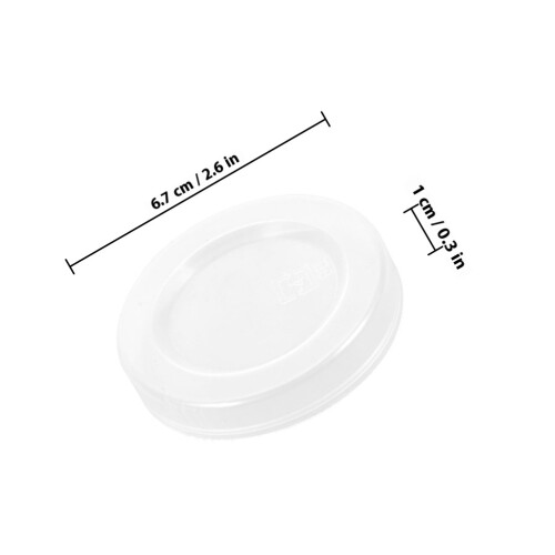Reusable Non-Metallic Glass Bottle Lids Pe 32set 1