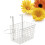 Bathroom Shelf Organizer Storage Rack Door Hanging White 1pcs 7