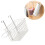 Bathroom Shelf Organizer Storage Rack Door Hanging White 1pcs 5