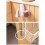Bathroom Shelf Organizer Storage Rack Door Hanging White 1pcs 2