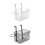 Bathroom Shelf Organizer Storage Rack Door Hanging White 1pcs 3