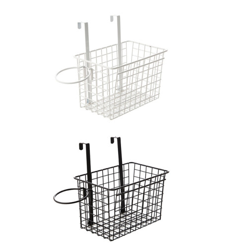 Bathroom Shelf Organizer Storage Rack Door Hanging White 1pcs 2