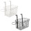 Bathroom Shelf Organizer Storage Rack Door Hanging White 1pcs 1