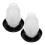 2Pcs Assorted Color Poultry Feeder Plastic Chicken Waterer for Coop 1