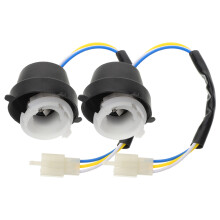 Raindrops 2 Pcs Motorcycle Light Base Bracket Headlight