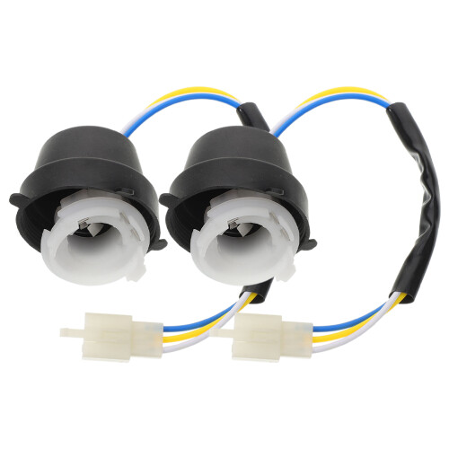 Raindrops 2 Pcs Motorcycle Light Base Bracket Headlight