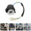Raindrops 2 Pcs Motorcycle Light Base Bracket Headlight 10