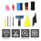 Vehicle Sticker Installation Kit 11 Pieces Window Tint Kit Tool 2