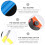 Vehicle Sticker Installation Kit 11 Pieces Window Tint Kit Tool 11