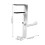 Adjustable Clamp Headset Hook For Under Desk Or Wall - White 2