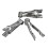 3 Pcs Fondant Decorating Tools Baking Decorative Cake Lace Clips 1
