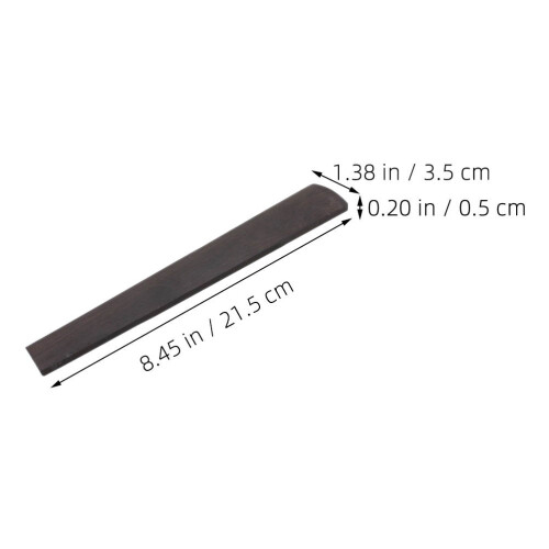 Violin Fingerboard Music Instrument Black 1pack 1