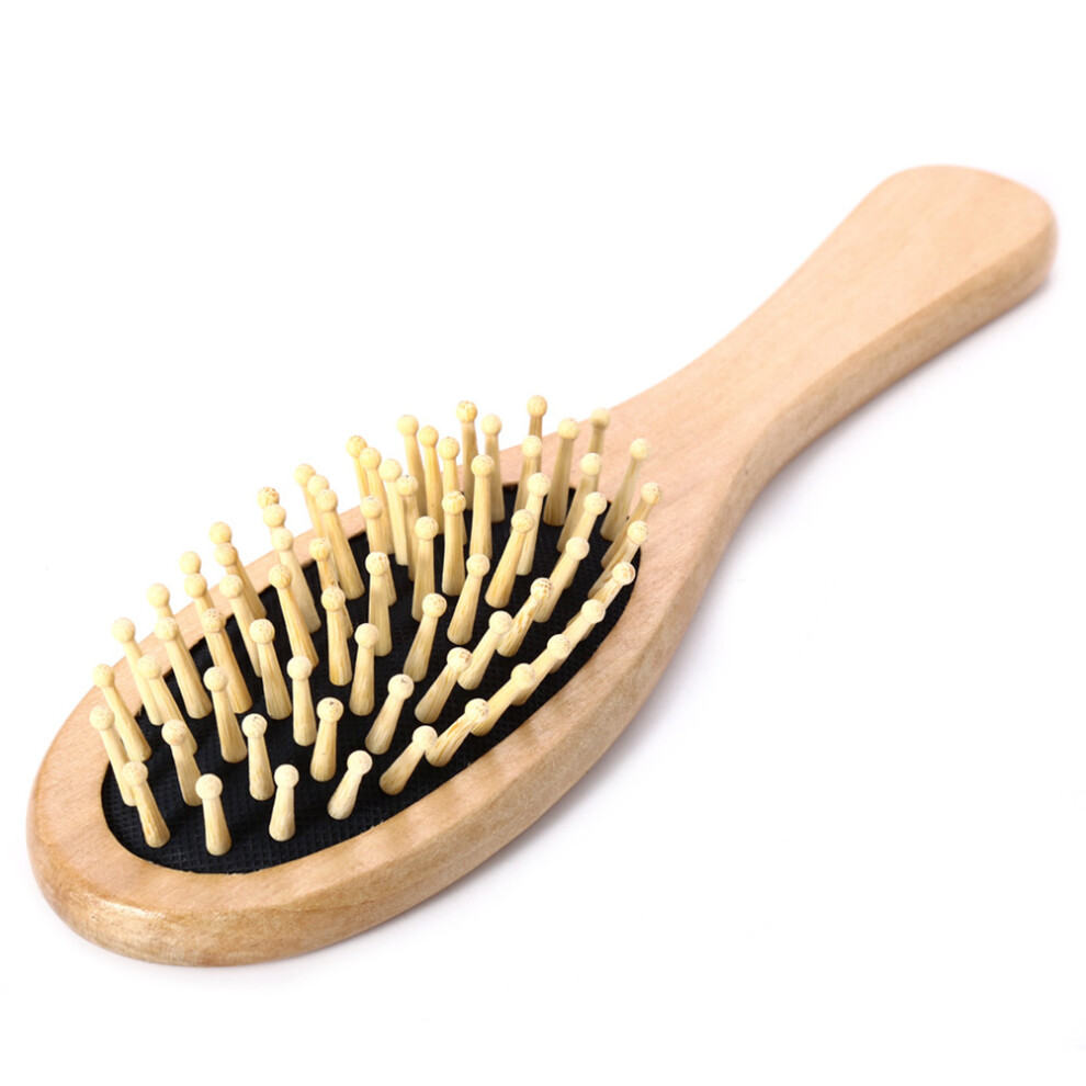 Totority Unisex Wooden Hair Comb For Scalp Massage And Dandruff Removal 8 * 2.6Cm