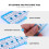 Patchwork Ruler Sewing Template Fabric Measure Transparent Acrylic 10