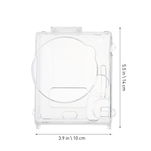 1pc Acrylic Case Camera Cover Compatible For Mini 90 (Transparent) 1