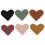 Heart Shaped Bookmarks 6pcs Set For Page Protection 3